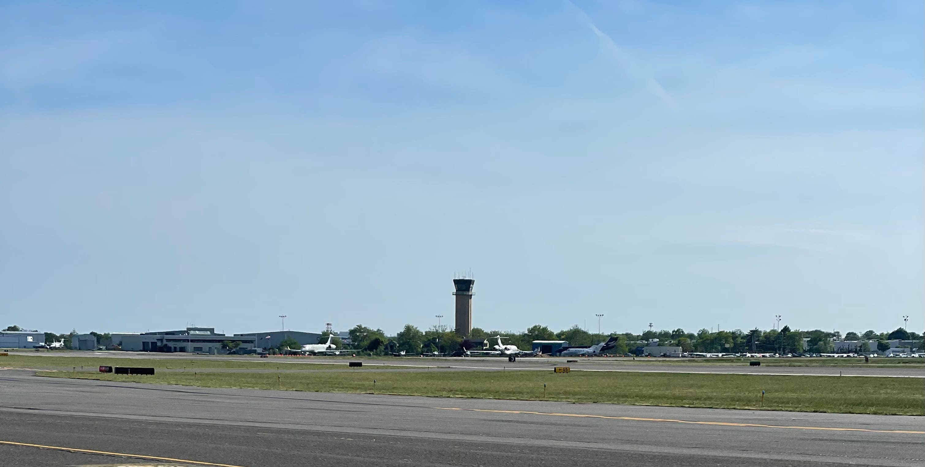 Republic Airport (KFRG) control tower